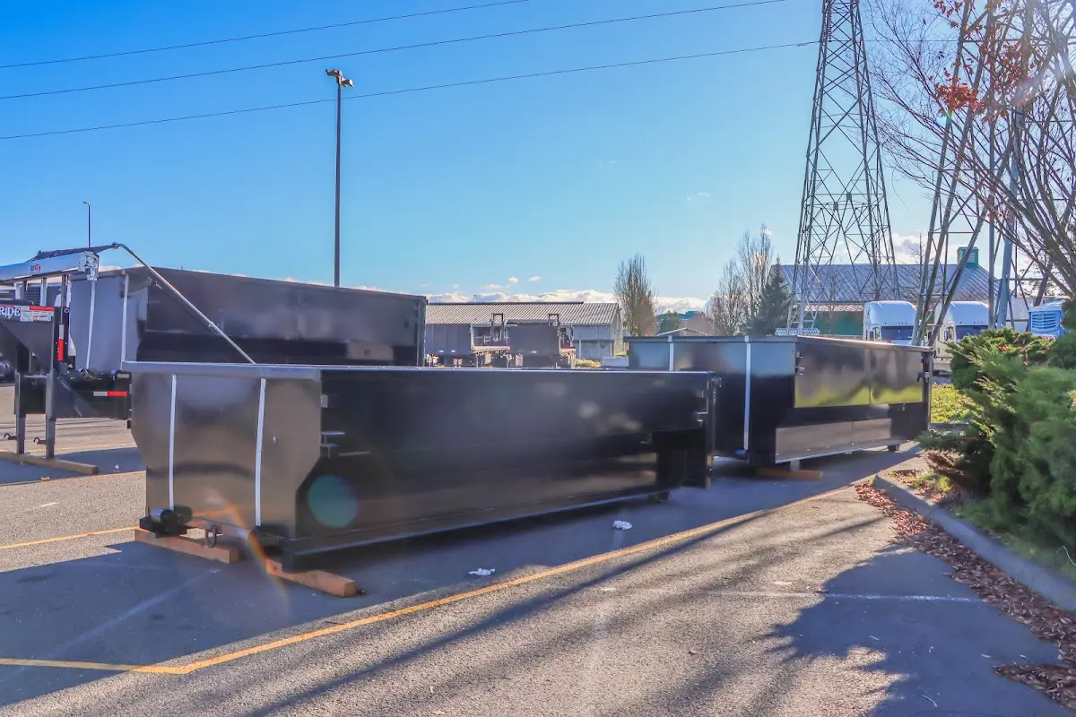 Professional dumpster rental and junk removal service in Humboldt